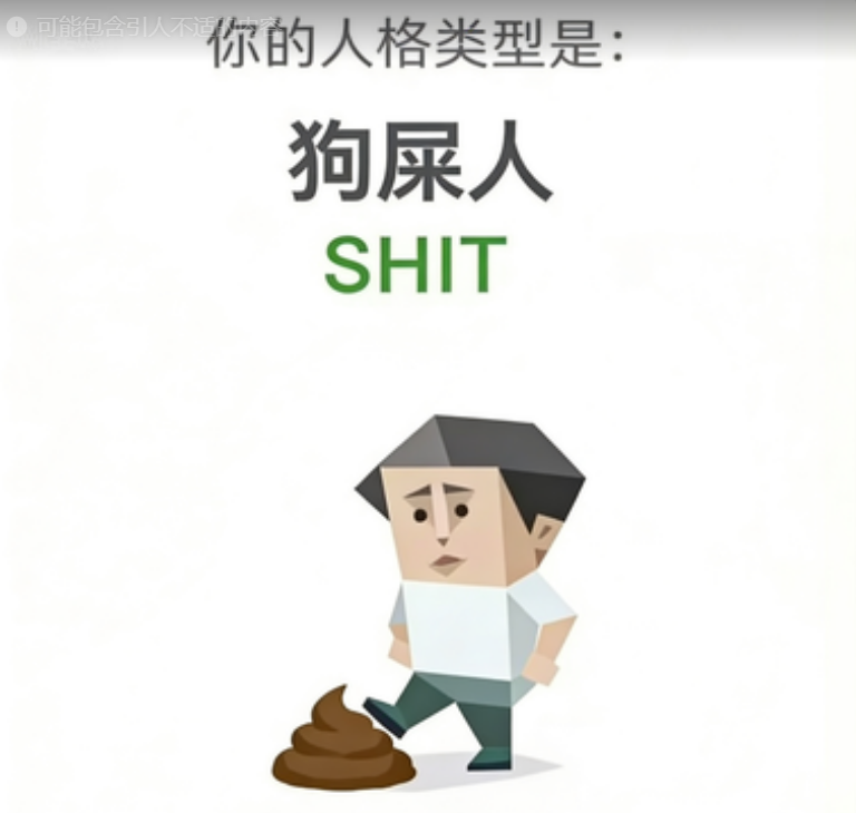 SHIT 愤世者 — SBTI人格类型